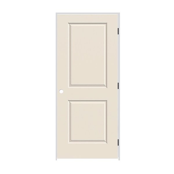 Trimlite Molded Door 28" x 80", Primed White 2468MSCCARLH10B4916
